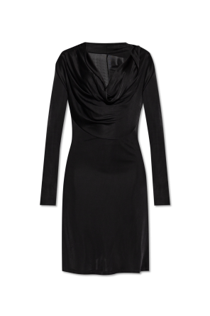 ワンピース THE ATTICO FW25 Cashmere wool dress (251WCA00442 100) Black Wool dress The Attico - Vitkac Italy